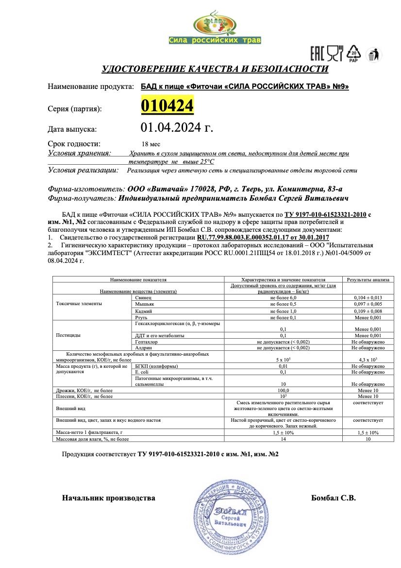 Паспорт №042024
